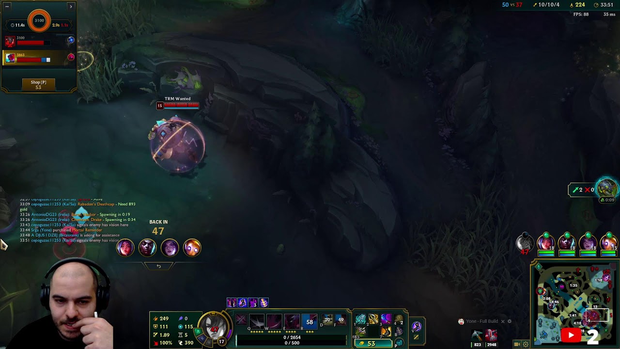 League of Legends | Gold 1 | Mid/Jungle 💀💀