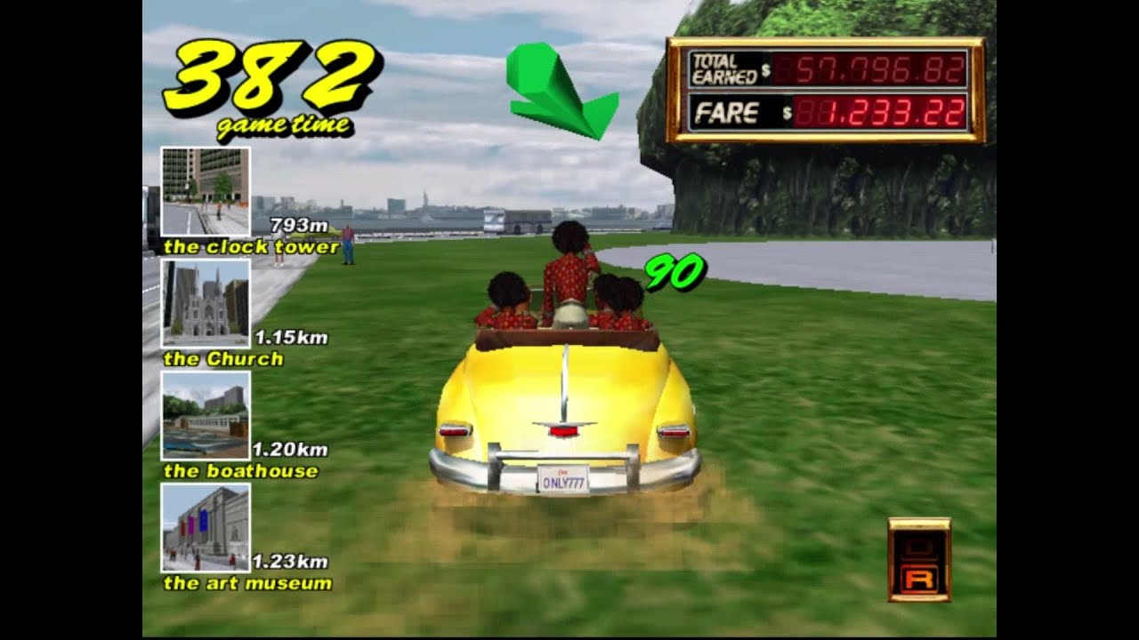 Crazy Taxi 2 - Small Apple - $124,469.75 - Gus - 382 customers | Redream