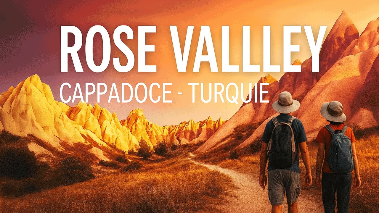 Randonnée en Cappadoce : À la découverte de la Rose Valley à Göreme (Nevsehir, Turquie)