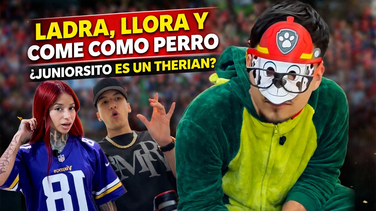 JUNIORSITO CREE QUE ES UN PERRO (THERIAN) 😱 | JUNIOR VLOGS