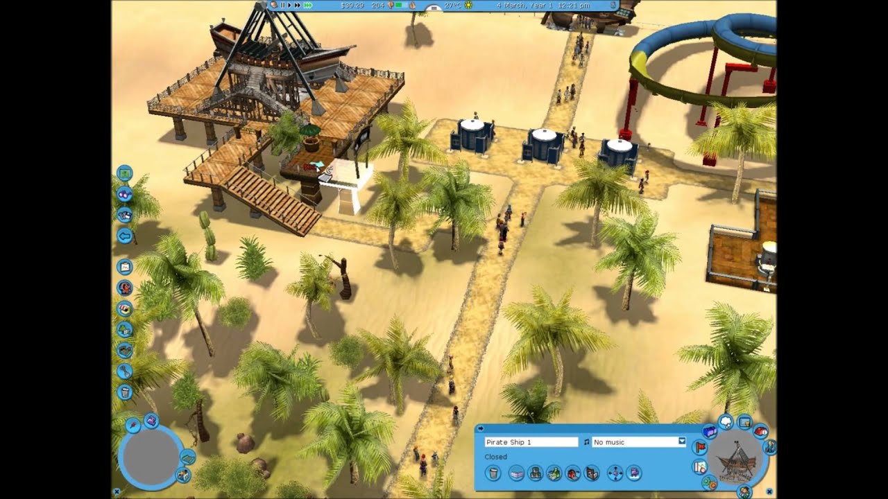 Rollercoaster Tycoon 3, Soaked!, Career Mode, Scenario 2; Oasis of Fun