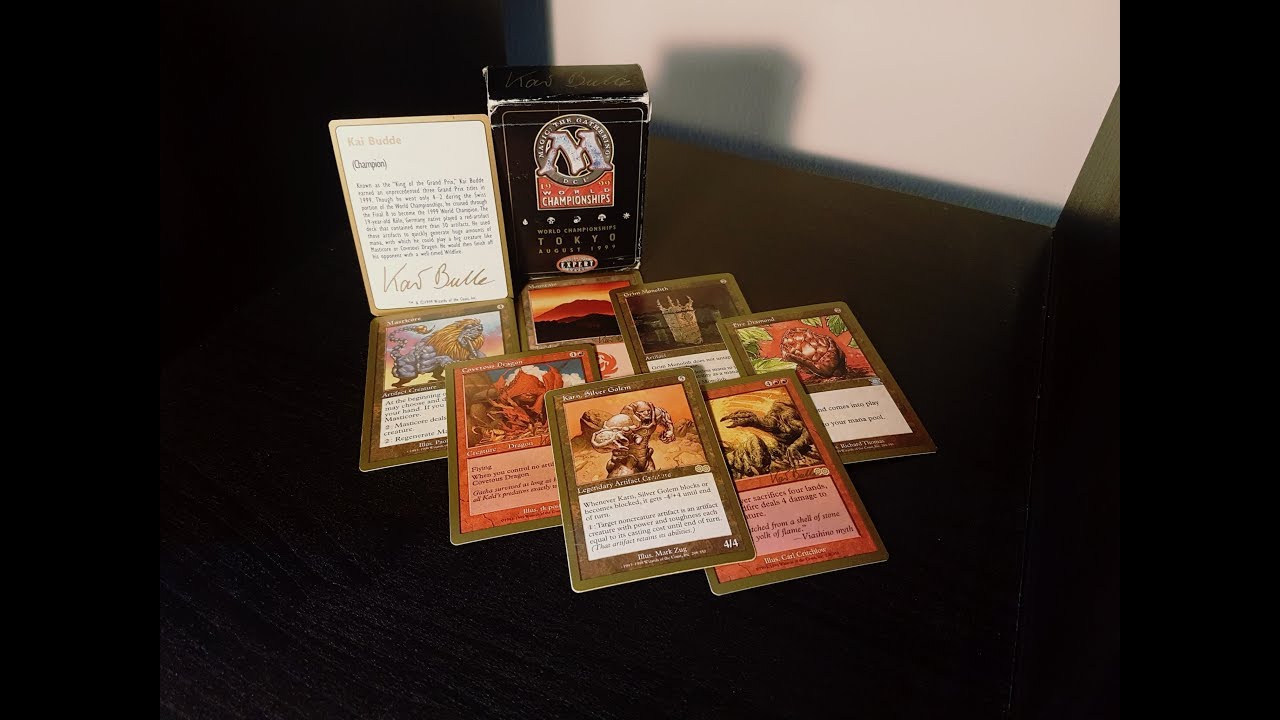Kai Budde 1999 Tokyo World Championships Deck | Magic The Gathering