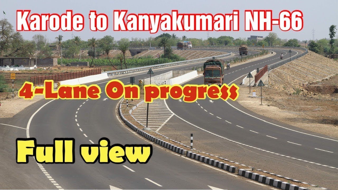 NH-66 Karode to Kanyakumari Latest updates - #nh66 #highway #kautham_tn75biker