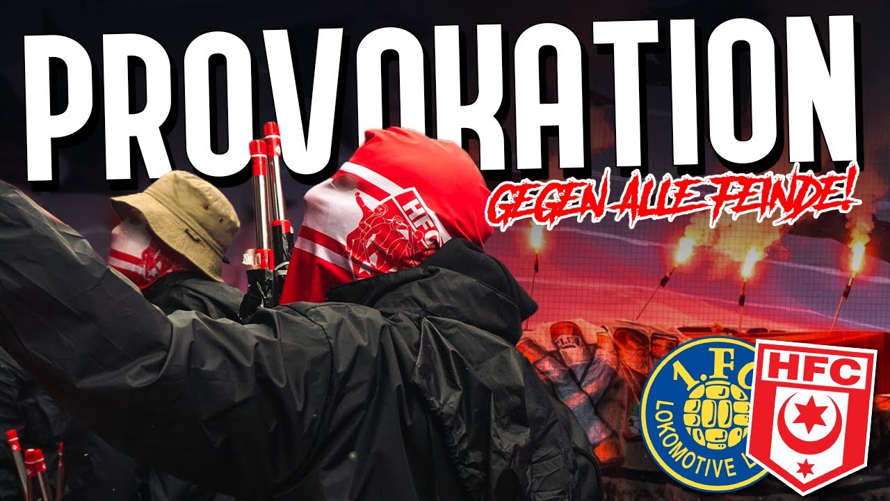 HFC-Ultras provozieren alle Feinde bei Jubiläumsfeier! (Halle - LOK)