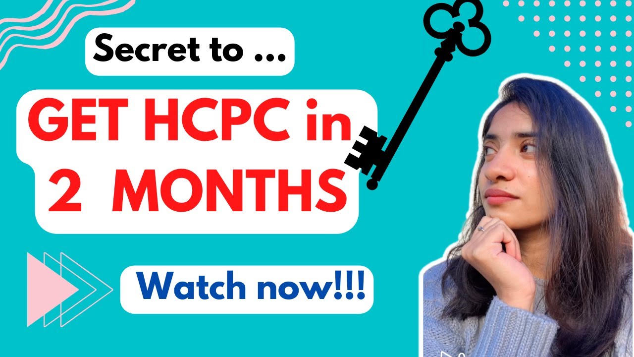 УСКОРЕННЫЙ ПРОЦЕСС РЕГИСТРАЦИИ В HCPC | ОНЛАЙН-ЗАЯВЛЕНИЕ НА HCPC &mdash; ДЛЯ ВЫПУСКНИКОВ ИЗ-ЗА РАБОЧЕЙ ...