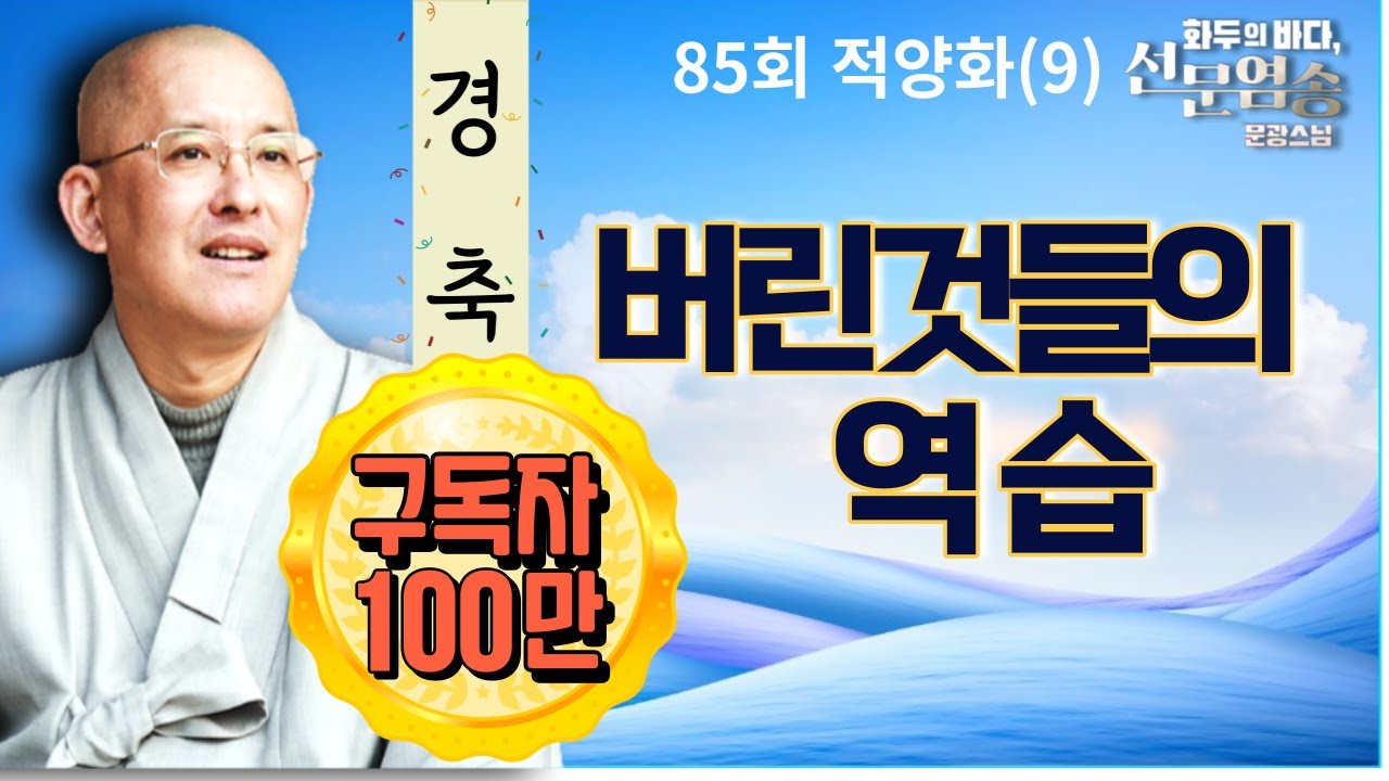 버린 것들의 역습[문광스님의 화두의 바다 선문염송-85회 적양화(9)] 전체영상