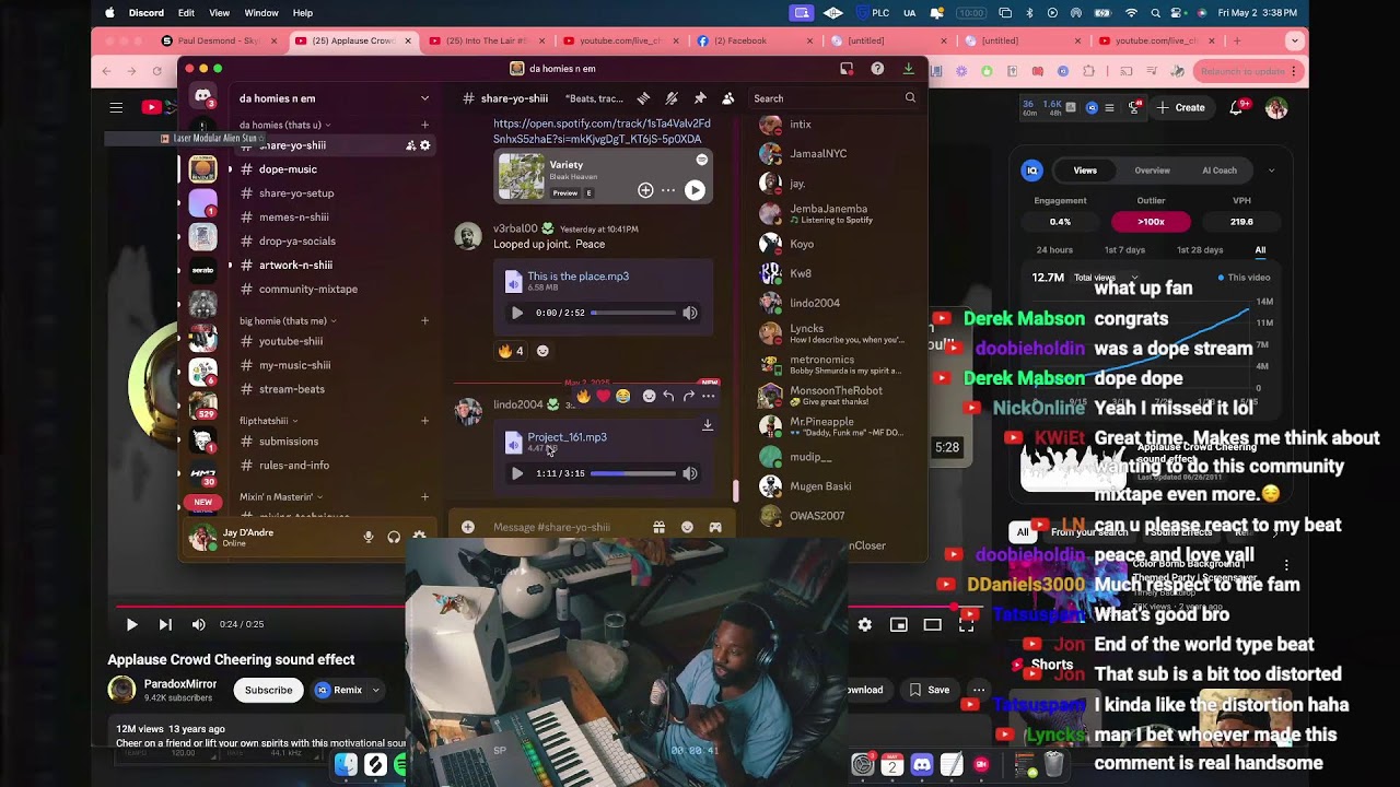 BEAT CHALLENGE WITH DA HOMIES N EM