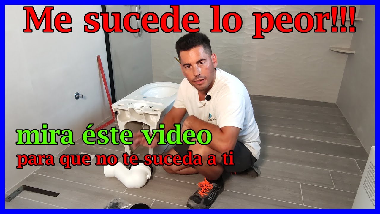 instalación de inodoro compacto 2023