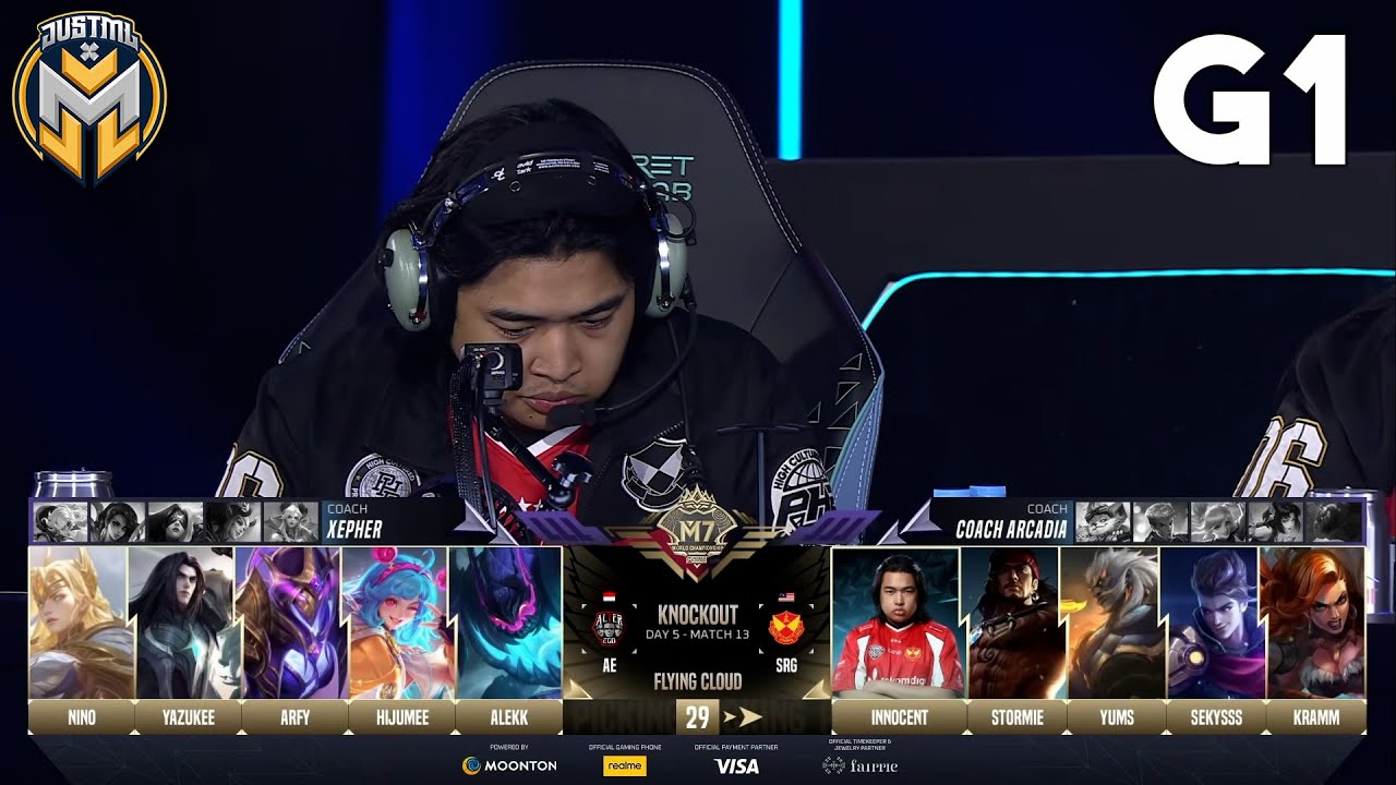 SRG vs AE - GAME 1 |  KNOCKOUT STAGE DAY 5 | M7 World Championship