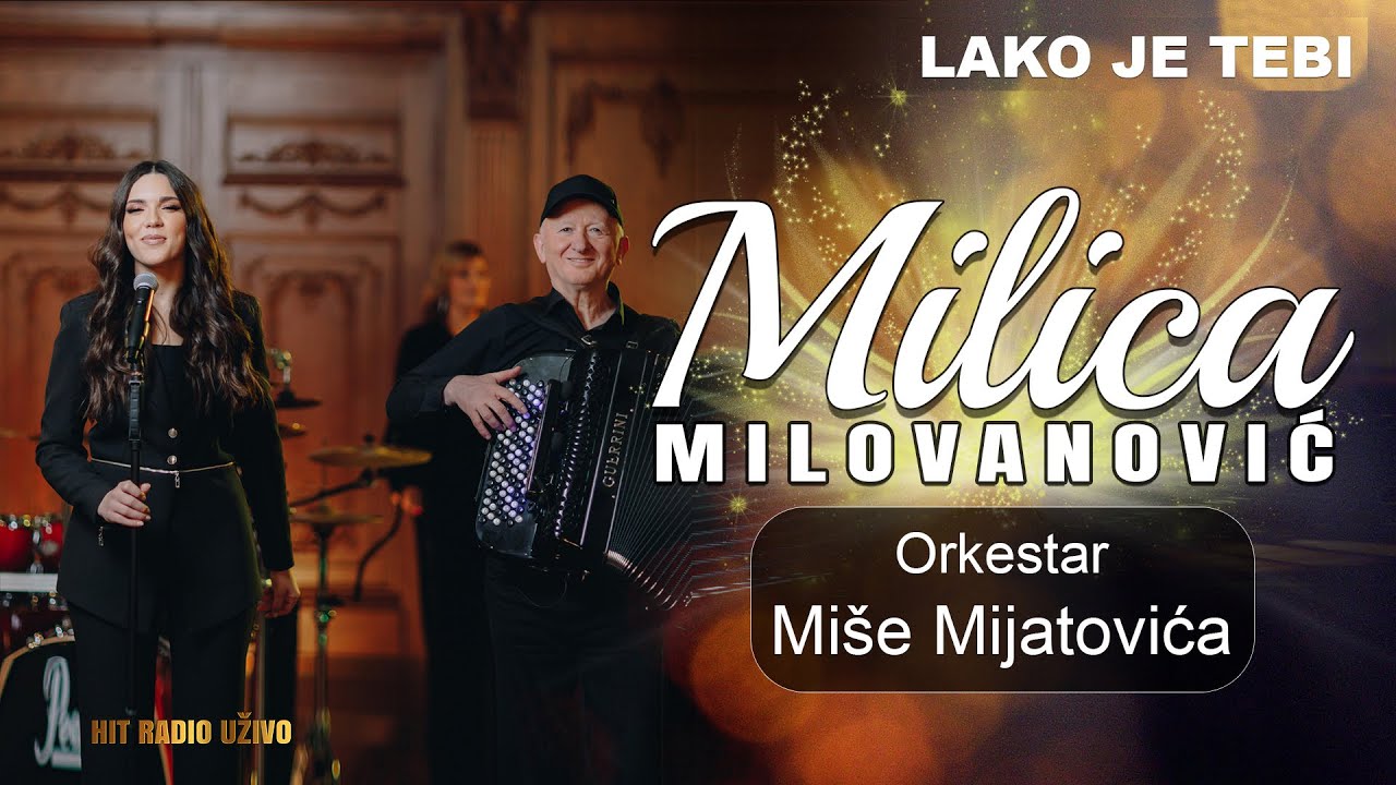 Milica Milovanovic & ork. Mise Mijatovica - Lako je tebi (Cover 2023)