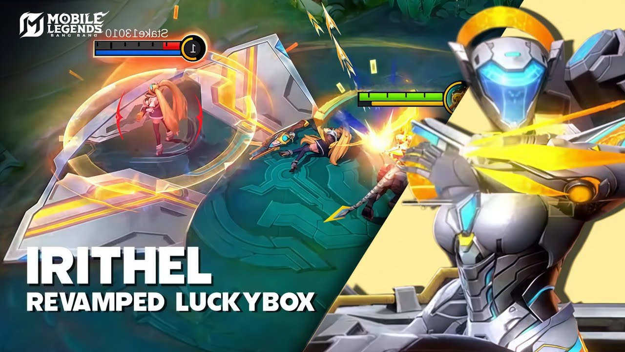 REVAMPED IRITHEL LUCKYBOX SKIN GAMEPLAY - SKILL EFFECTS REVIEW - Mobile Legends: Bang Bang