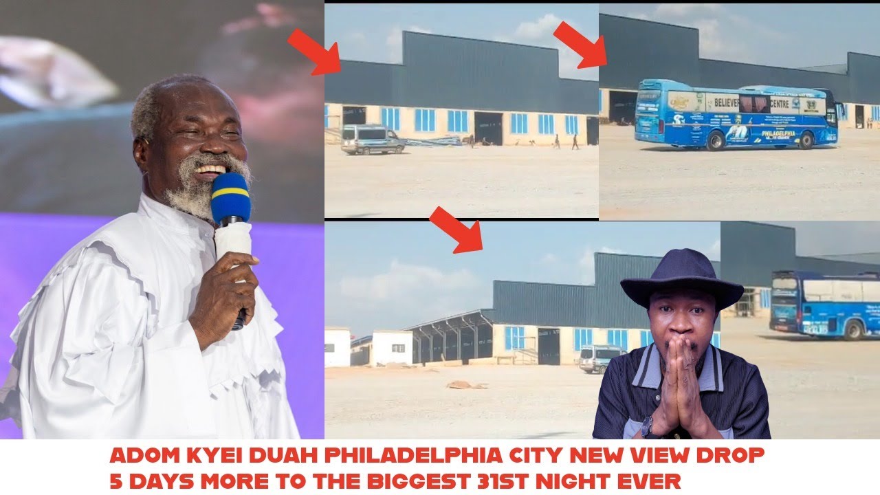 BREAK-Adom Kyei Duah Philadelphia city new video Drop.. 5 days More to the biggest 31st night Ever 