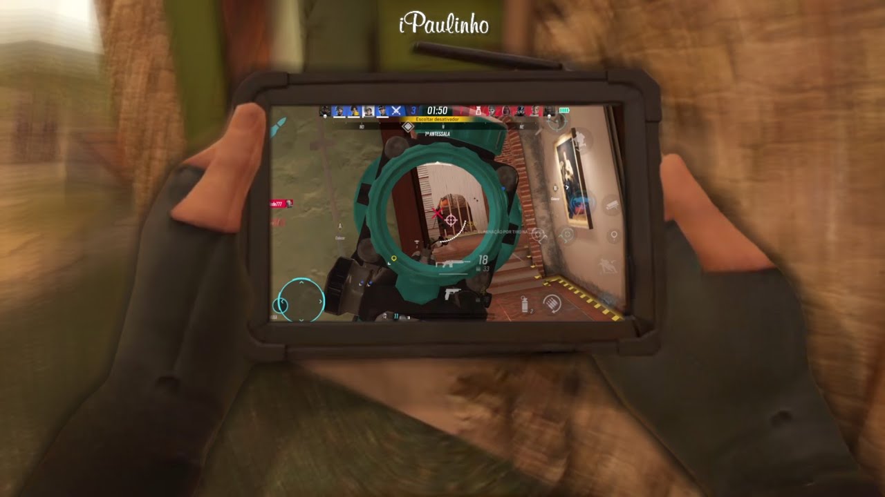 NEM ELE ACREDITOU NESSA BALA 🔥 - RAINBOW SIX MOBILE