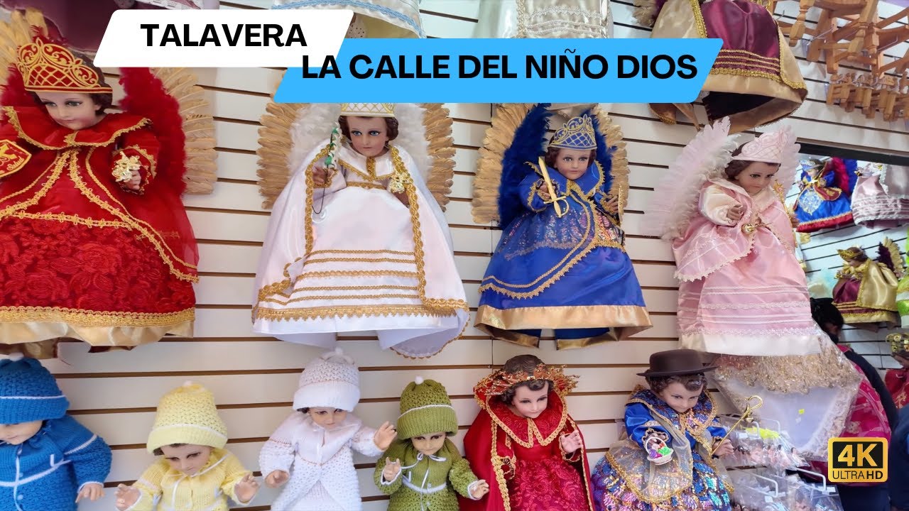 Así se vive la temporada del Niño Dios en la calle de Talavera