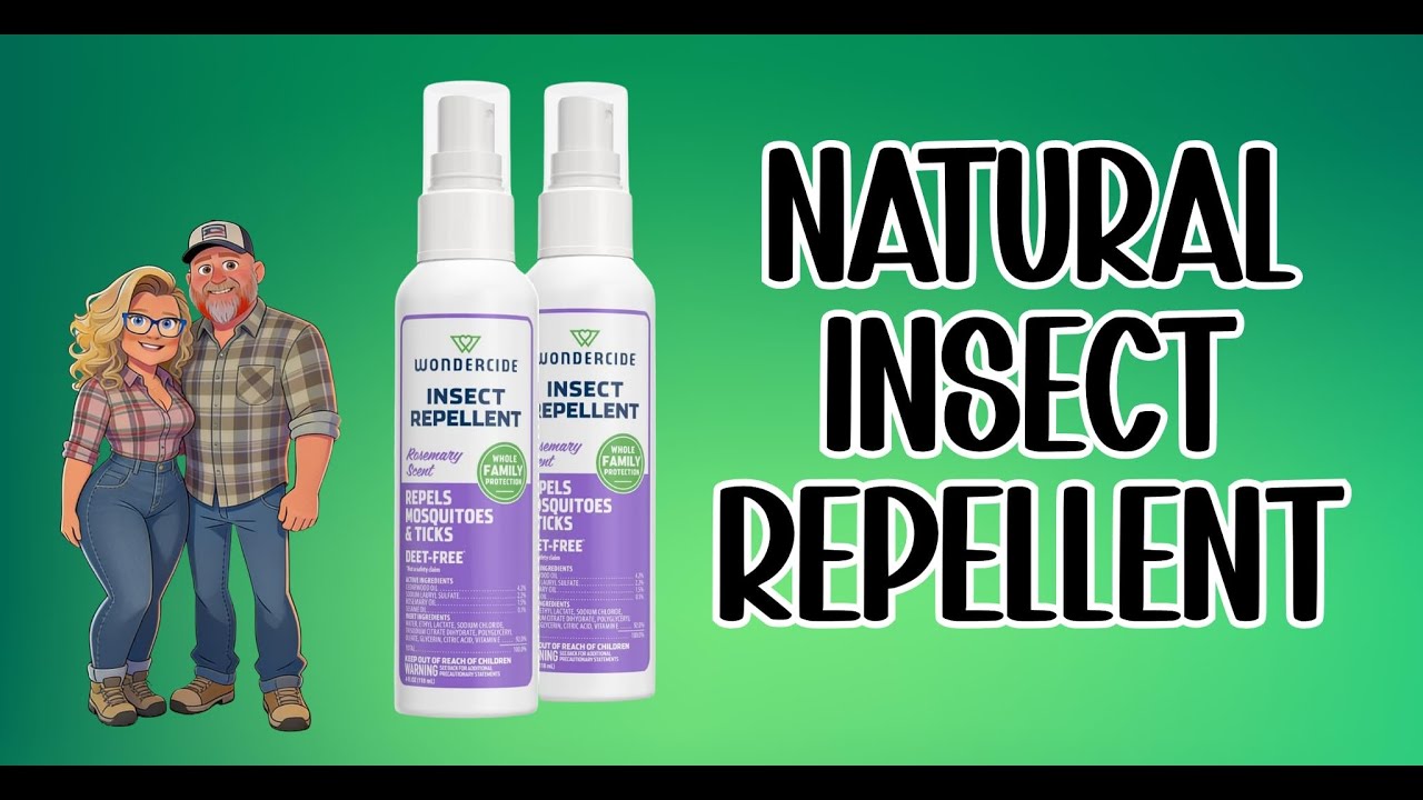 Wondercide - Mosquito, Tick, and Insect Repellent with Natural Essential Oils - Bug Spray and Killer