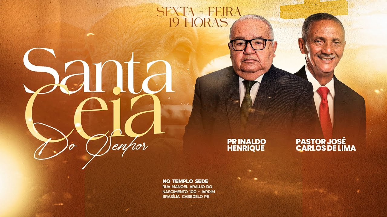 SANTA CEIA DO SENHOR TEMPLO SEDE - AD CABEDELO | 02/01/2026