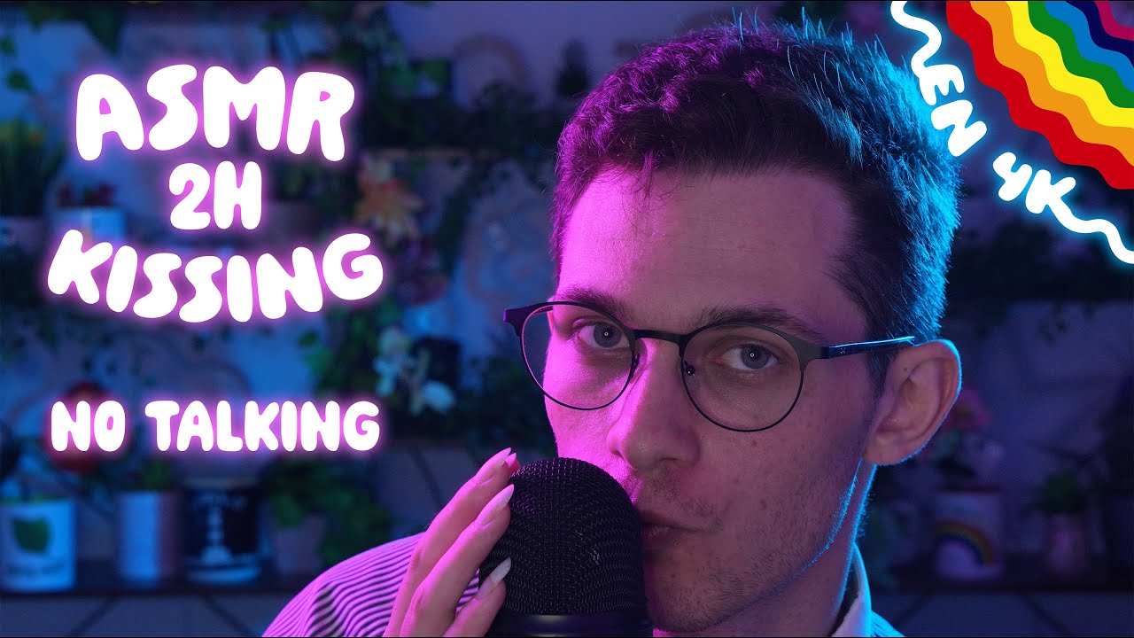 ASMR 4k | 2h de bisous pour t’endormir ( No talking ) ! 🧡