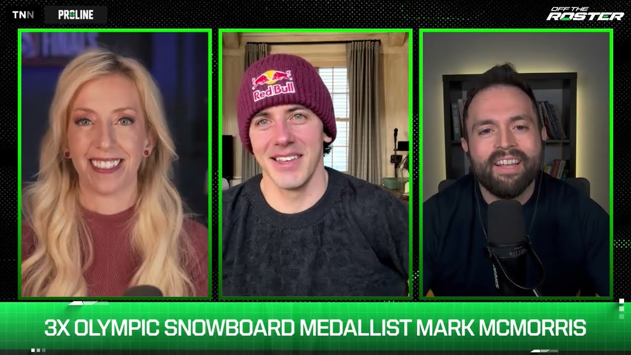 3x Olympic Medallist Mark McMorris Breaks Down Crazy Jump | Off The Roster
