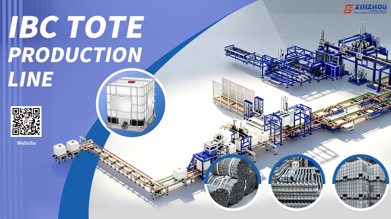 xinzhou ibc machine ibc tank/ cage making machine ibc production line
