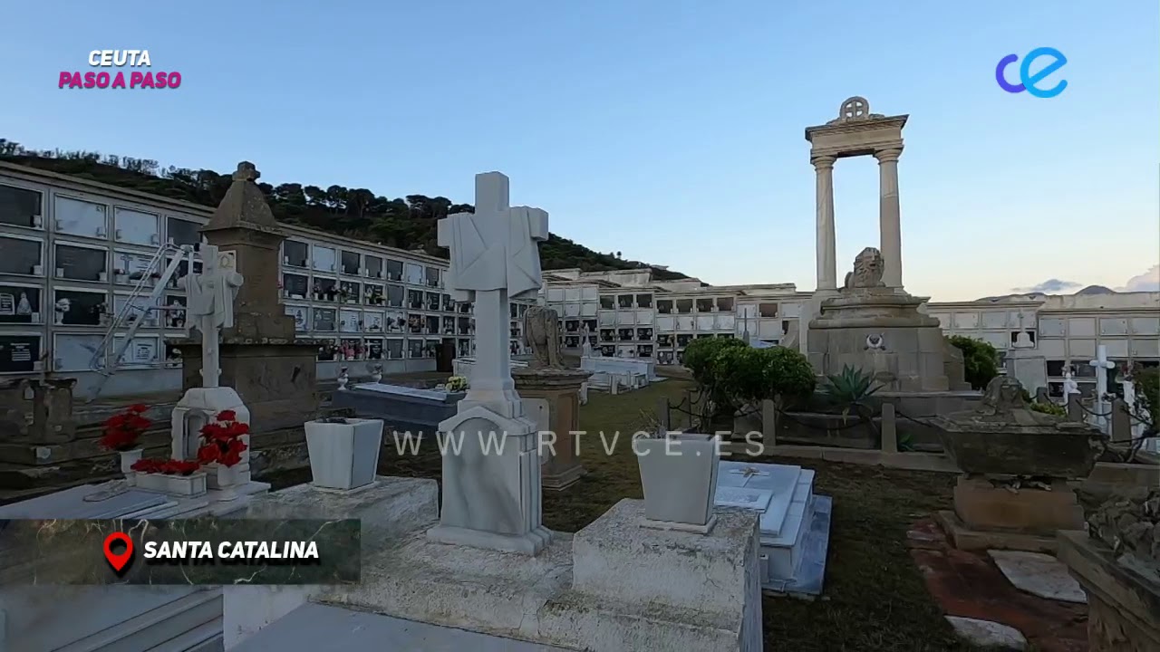 CEUTA PASO A PASO 019: Cementerio de Santa Catalina