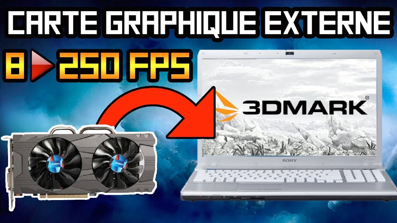 CARTE GRAPHIQUE EXTERNE POUR PC PORTABLE E-GPU : le tuto !