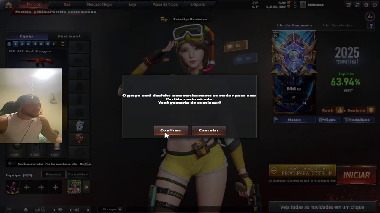 LIVE ON - DM / RANKED