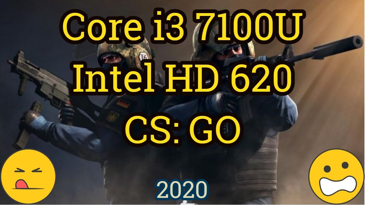 Core i3 7100U + Intel HD 620 CS: GO