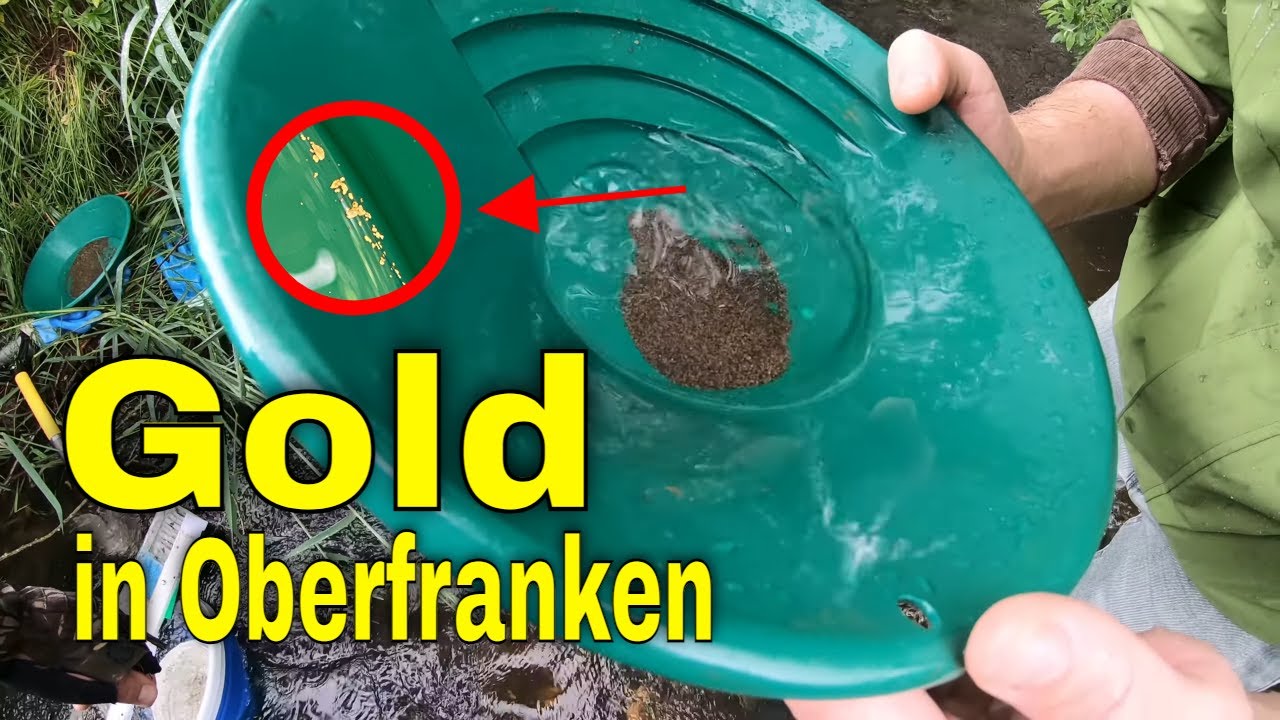 Goldwaschen in Deutschland - Wie finde ich Gold in Oberfranken? #goldwaschen