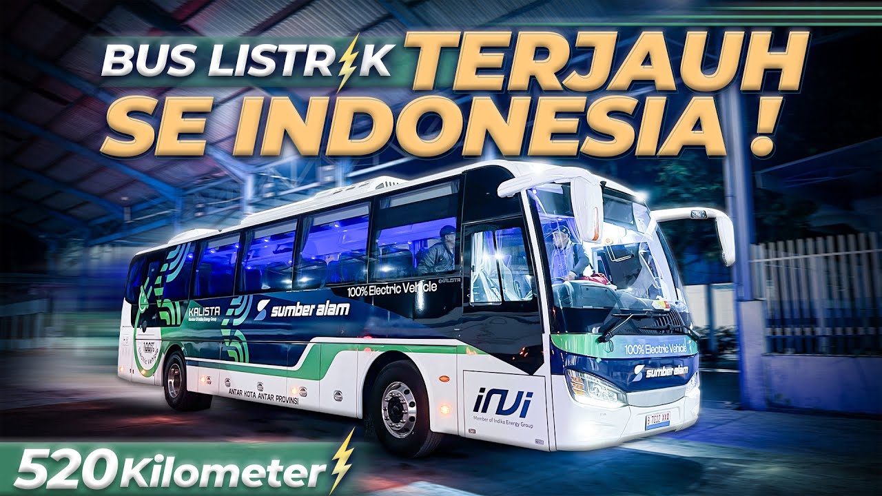 Rp 170.000 Bekasi - Yogyakarta Naik Bus Listrik Sumber Alam #1