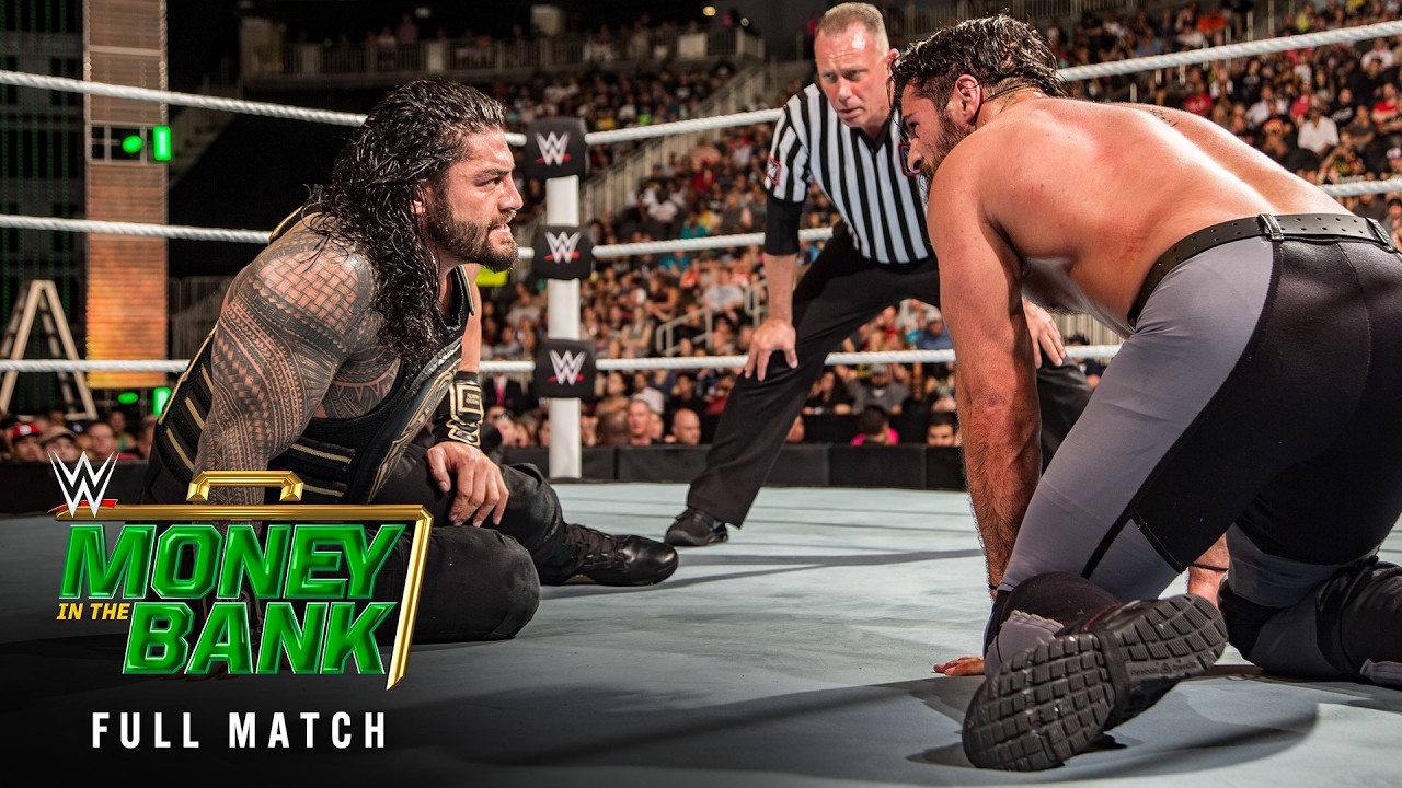 ПОЛНЫЙ МАТЧ: Роман Рейнс против Сета Роллинса | Матч за чемпионство WWE: WWE Money in the Bank 2016