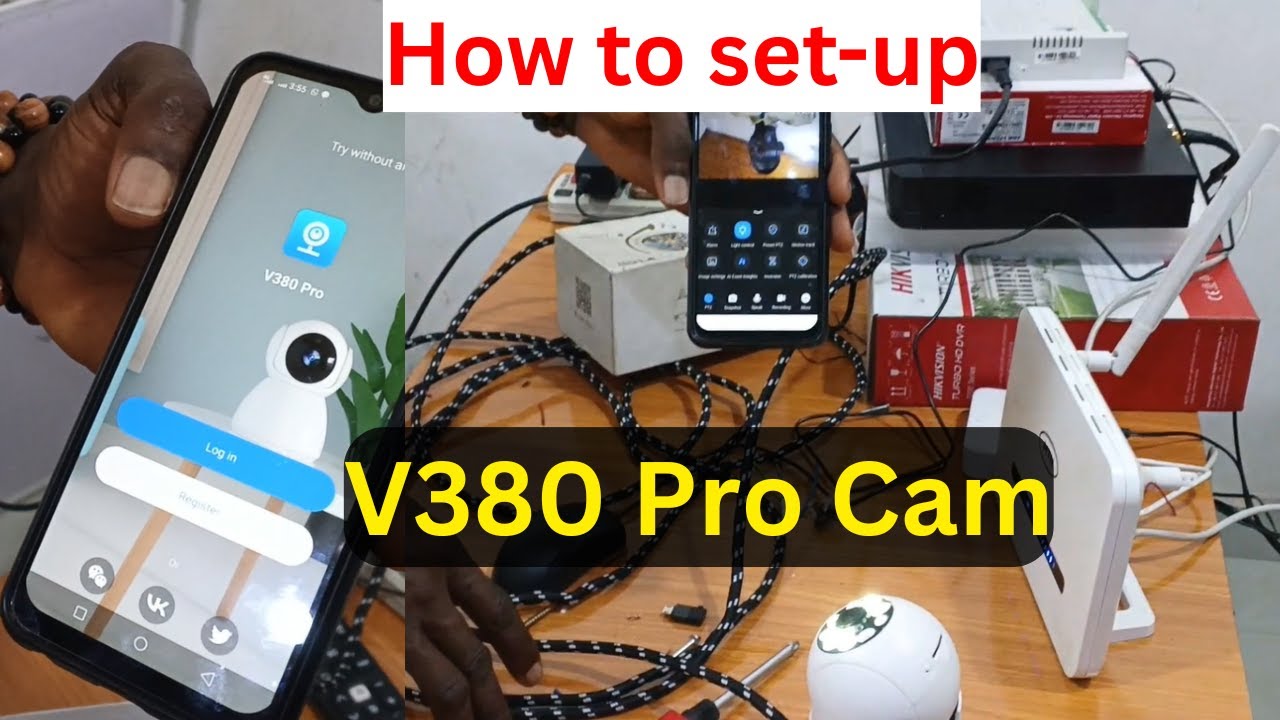 How to install and configure V380 Pro IP bulb camera | Full Guide (Step by Step)