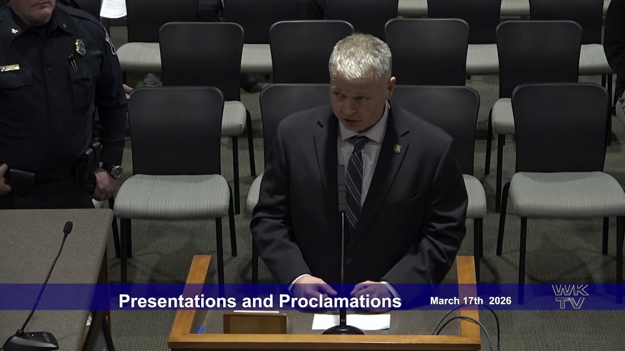Kentwood City Commission Meeting March 17, 2026