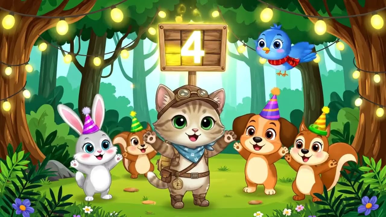Mini’s Magical New Year Party 🎆 | Cute Kitten New Year Celebration 