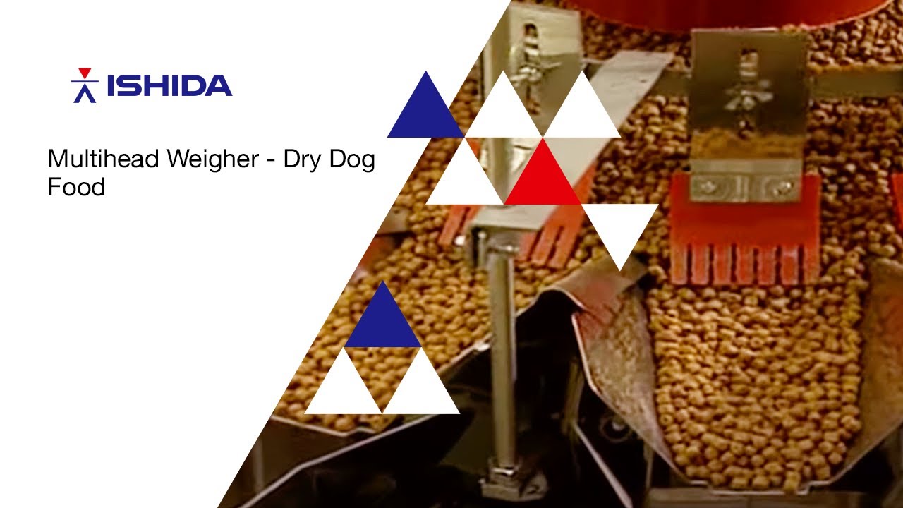 Ishida Multihead Weigher: Application: Dry Pet Food.