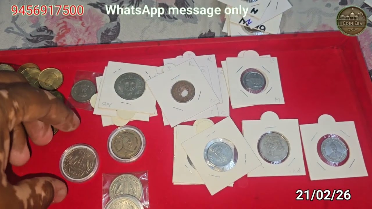 #9456917500 #coin #coincollecting #mainpuri #2019* 1 ru coin