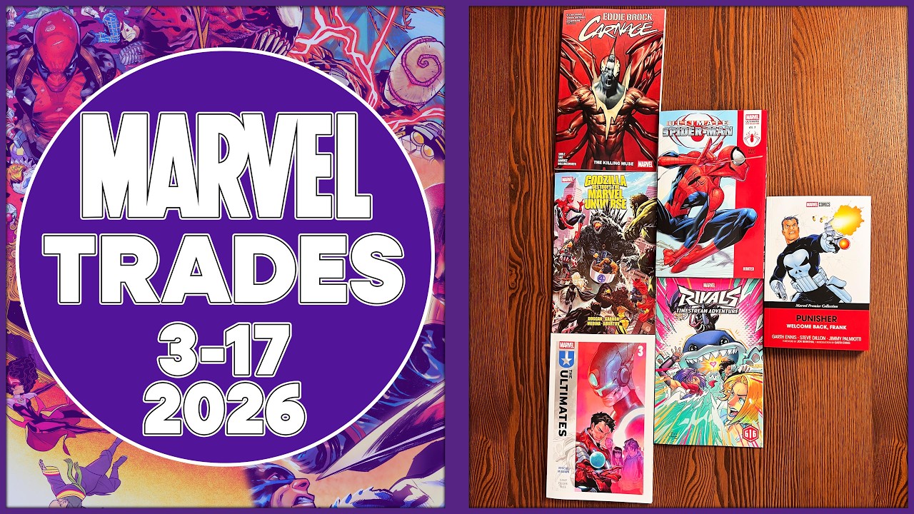 Marvel 3/17/26 | Ultimate Spider-Man Epic Collection: Hunted | Punisher: Welcome Back, Frank