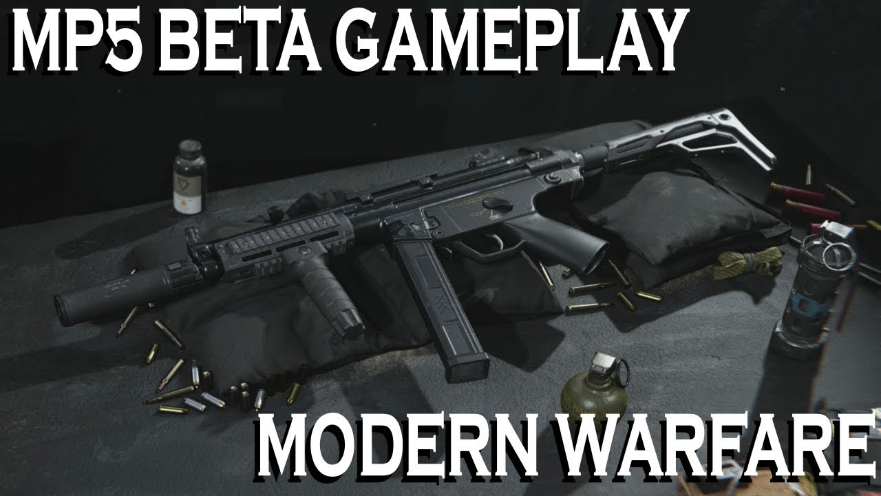 Modern Warfare Beta MP5 Gameplay