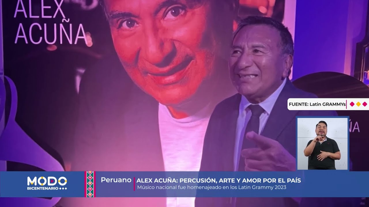 Alex Acuña: Percusión, arte y amor por el país