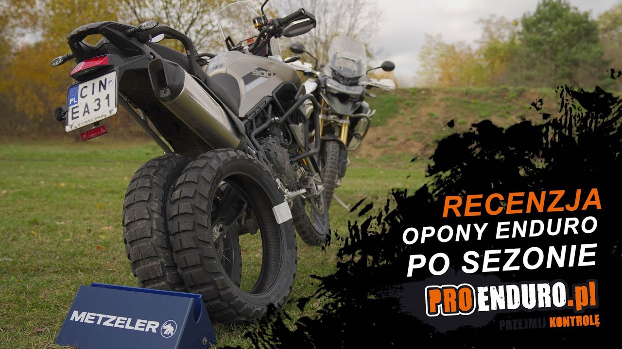 Opony Metzeler Karoo 4 po sezonie off-roadowym - recenzja
