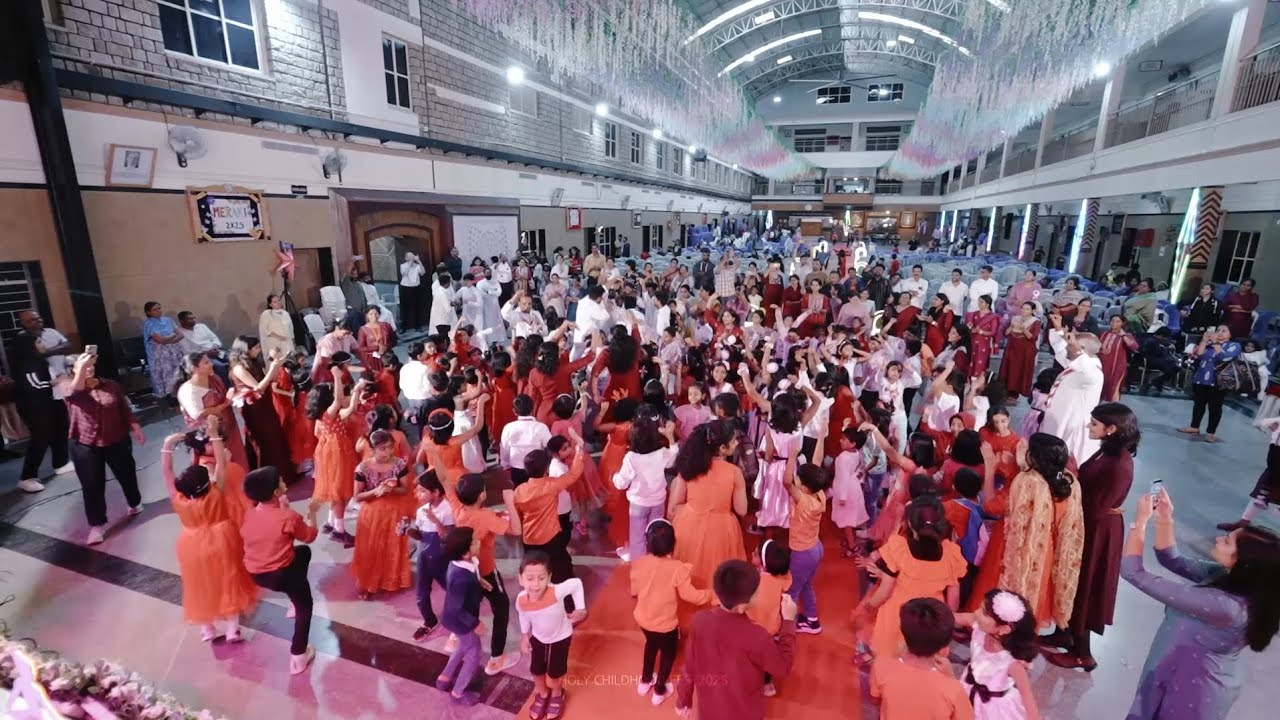 Holy Childhood Fest 2025 Highlights at Christ ICSE School Auditorium Dharmaram,  Diocese of Mandya 