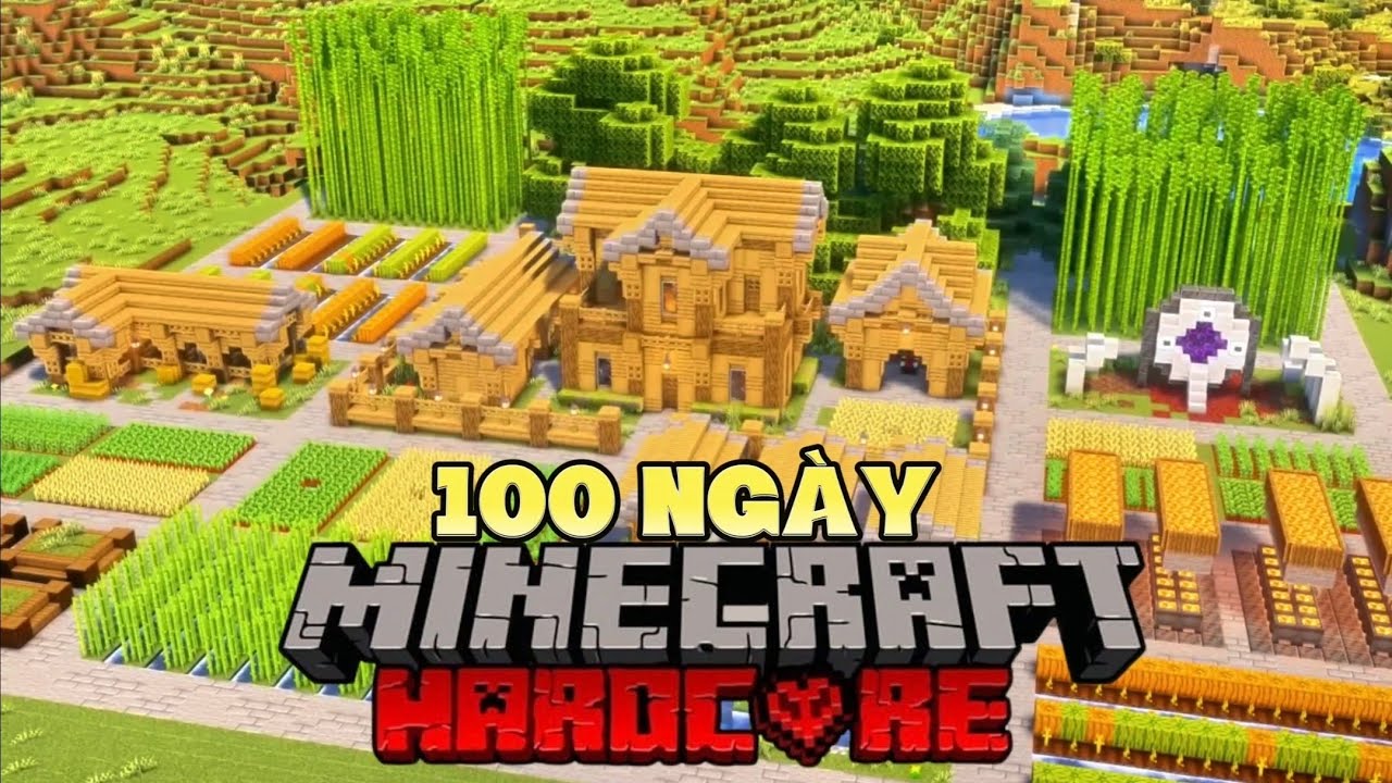 100 Ngày Trong Minecraft Hardcore Để Xây Dựng Căn Cứ Tự Duy Trì Cuối Cùng! #minecraft