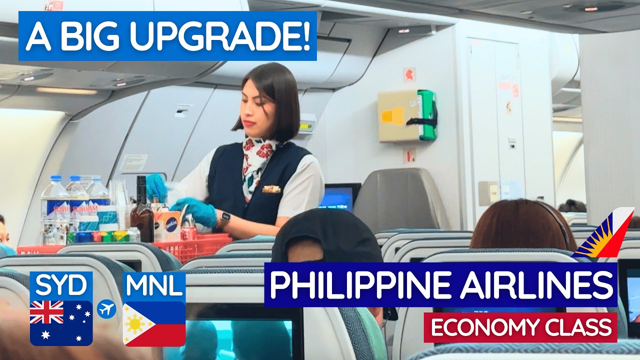 Экономика Philippine Airlines ИЗМЕНИЛАСЬ… 8 часов из Сиднея в Манилу! | ОТЧЕТ О ПОЕЗДКЕ