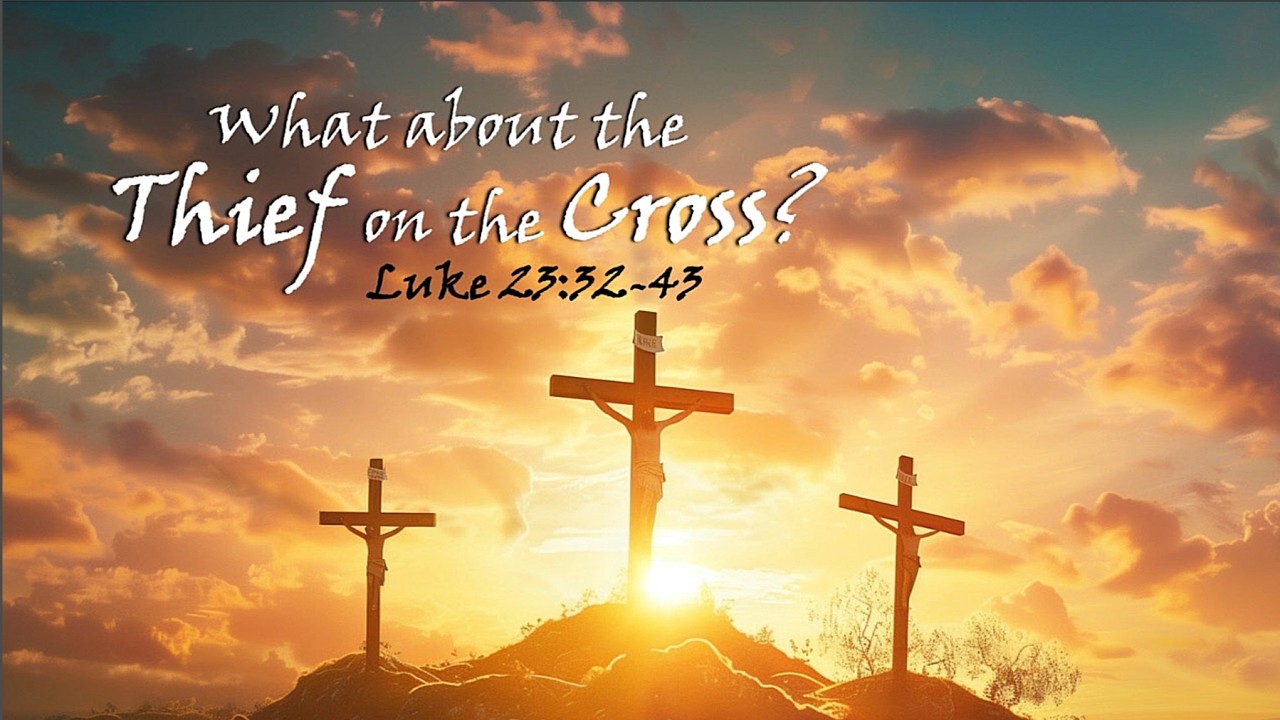 What about the Thief on the Cross?