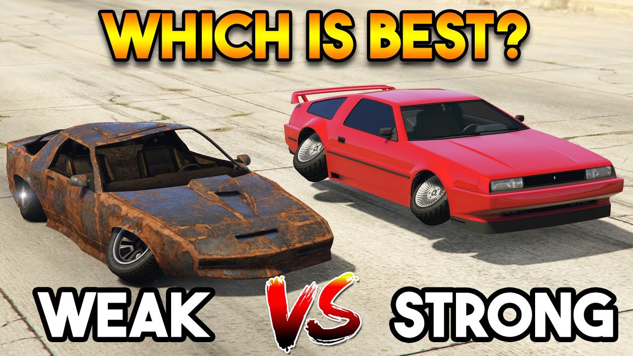 GTA 5 ONLINE : WEAK RUINER VS VS STRONG DELUXO (WHICH IS BEST?)