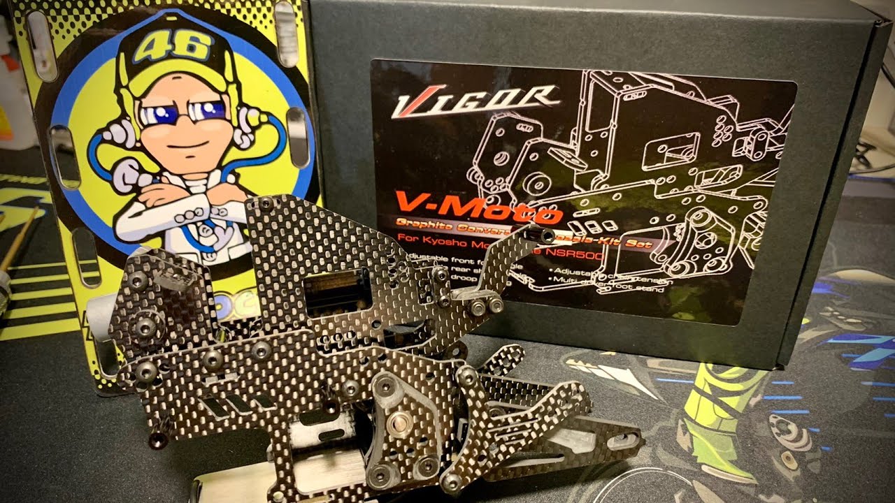 ラジコンバイク ハングオンレーサー VIGOR V-moto KYOSHO HOR CHASSIS Assembly