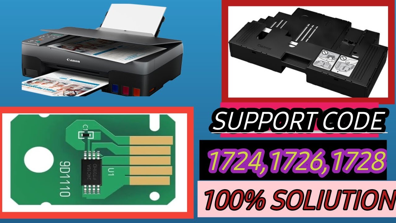 Canon Printer Support Code #1724//1726//1728