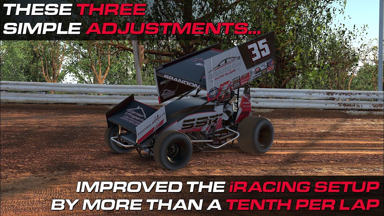 Mastering Winged Sprint Car Setups In iRacing; Part 1 - Wing Angles and Gear Ratios