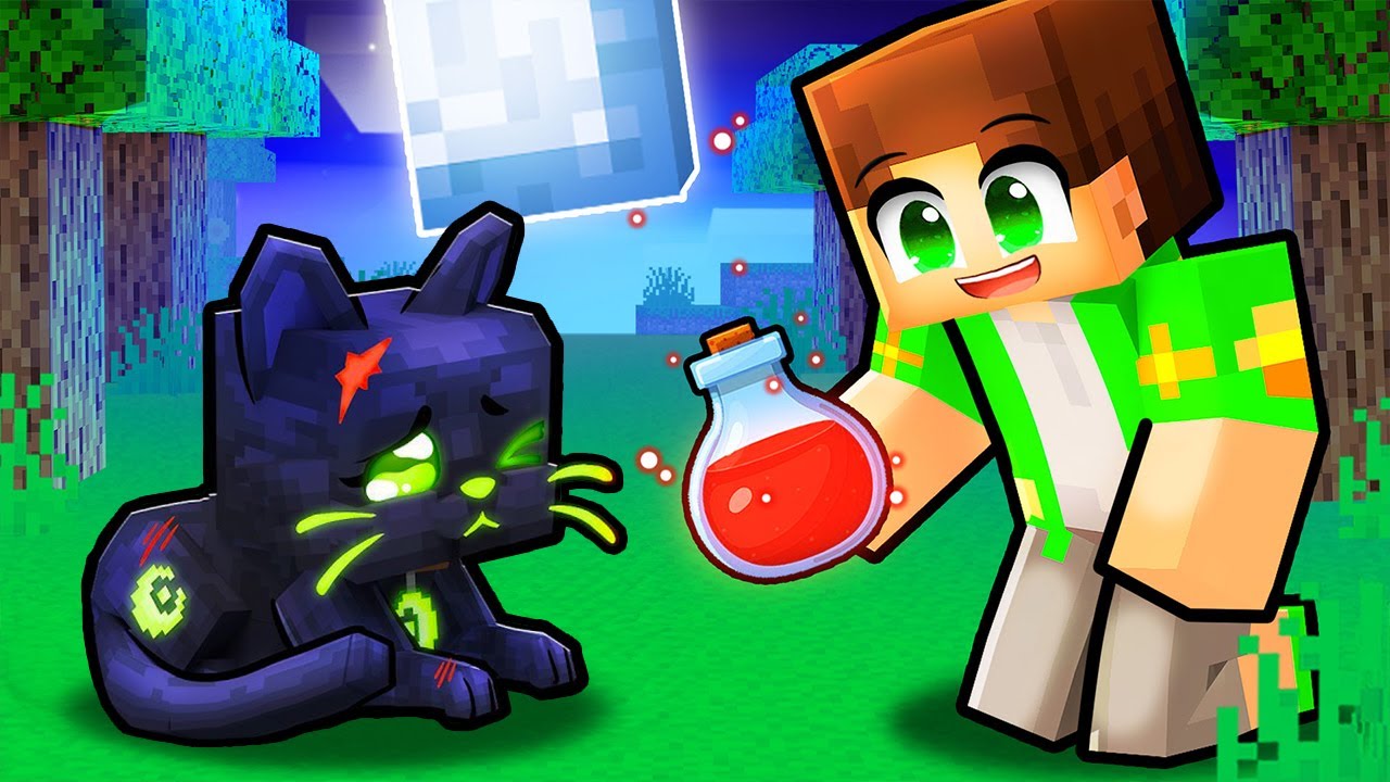 Am *ADOPTAT* o Pisica NEAGRA pe Minecraft...