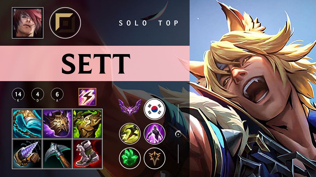 Sett Top vs Ambessa - KR Master Patch 26.04