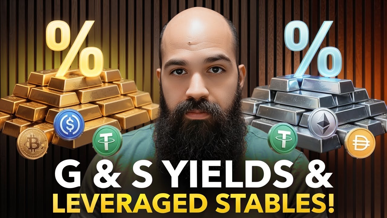 NEW PODCAST! Gold and Silver Yields and Leveraged Stablecoins